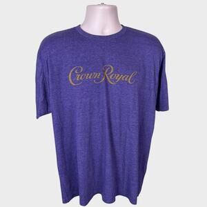 Crown Royal Mens XL Purple Short Sleeve TShirt